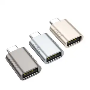 LOGO OEM adaptor Data, konverter Tipe C ke USB 3.2 Tipe C mendukung Male ke USB 3.0