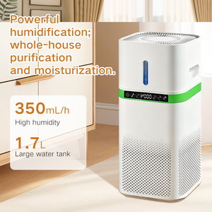 Purificador de Aire Eléctrico de Escritorio Liangyueliang con Filtro HEPA, Control Electrónico Inteligente, Eliminación de Humo, 2026, Moderno, Minimalista, Humidificador - Product Image 1