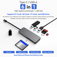 Lecteur de cartes USB 3.0 haute vitesse SD TF MicroSD 2 en 1 pour iPhone Android GoPro DJI Drone Dash Cam Action Cam Adaptateur de carte mémoire