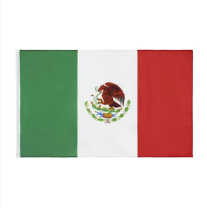 Großhandel 3x5ft 90x150cm Marokko Landesflagge Einlagig 3x5ft 68D 100% Polyester mit 2 Ösen - Product Image 5