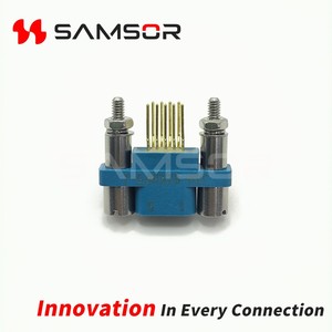 MIL-DTL-83513 J30-9ZKN-J thẳng chèn bảng mạch in micro-d hình chữ nhật vỏ nhựa kết nối - Product Image 5