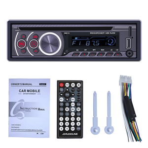 Pioneer 1 Din Car FM Radio RCA Audio Fuente de sonido Disco Lector de tarjetas USB Reproductor de MP3 Función estéreo-Automotriz Multibanda 8169A - Product Image 3