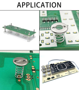 Ressort de contact de batterie nickelé sur mesure pour usine, support de batterie à ressort métallique 16850 CR2032 AAA AA pour jouets télécommandés - Product Image 2