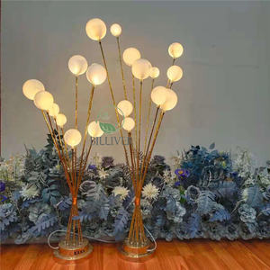 11 cabezales Props Road Lamp Ornament Luminous <span class=keywords><strong>Happy</strong></span> Fruit Tree T Stage Layout telón de fondo boda Luz Decoración eventos FLOWER STAND - Product Image 3