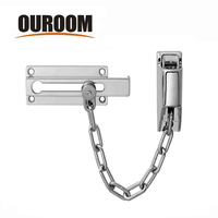 Chaîne de sécurité moderne en alliage de zinc pour porte d'entrée, chaîne de sécurité pour porte d'hôtel