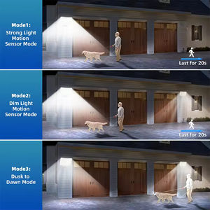 Lámpara Solar LED Impermeable IP65 para Exteriores, Iluminación de Jardín con Sensor de Movimiento PIR y Control Remoto, Sin Reseñas - Product Image 5