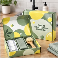 Boîte d'expédition pliable en carton ondulé E-Flute personnalisée avec doublure en mousse pour kits d'abonnement e-commerce