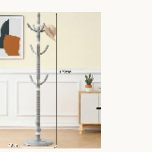 Perchero moderno de madera 36903-M10-A/B/G/H/W - Product Image 4