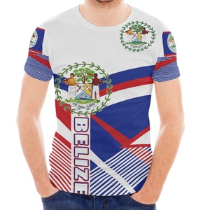Prodotti di tendenza esclusivi di personalizzazione Belize grandi dimensioni sfuse moda classica HD <span class=keywords><strong>t</strong></span>-<span class=keywords><strong>shirt</strong></span> da uomo stampa su richiesta - Product Image 4