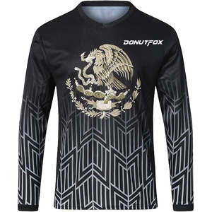 <span class=keywords><strong>Maglia</strong></span> da <span class=keywords><strong>Ciclismo</strong></span> Personalizzata DONUTFOX per Uomo, <span class=keywords><strong>Manica</strong></span> <span class=keywords><strong>Lunga</strong></span>, Leggera, Produzione su Misura - Product Image 1