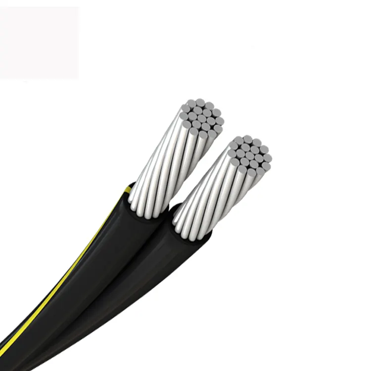 Cable de aluminio trenzado aéreo, 2x10mm, 2x16mm, ABC
