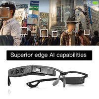 Lunettes intelligentes portables OEM et ODM HD VR AR avec caméra étanche Solutions matérielles et logicielles IoT légères