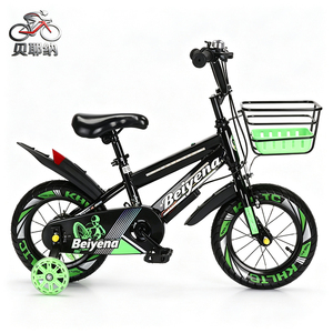 <span class=keywords><strong>Bicicleta</strong></span> Infantil Ligera con Marco Anticorrosión, Neumáticos Gruesos de Goma <span class=keywords><strong>y</strong></span> Decoración de Dibujos Animados para Niños Pequeños - Product Image 1