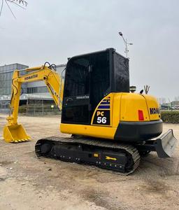 Precio directo Excavadora Komatsu PC56-7 de segunda mano de Japón, excavadora de cadenas usada PC56 de Japón con alta calidad en venta - Product Image 4