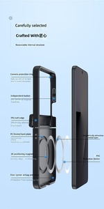 <span class=keywords><strong>Coque</strong></span> de protection magnétique givrée effet peau pour Samsung <span class=keywords><strong>Galaxy</strong></span> <span class=keywords><strong>Z</strong></span> <span class=keywords><strong>Flip</strong></span> 8, vente en gros usine - Product Image 2