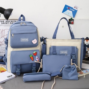 Nueva Mochila Escolar de Moda para Estudiantes, Juego de 5 Piezas, Linda Mochila Universitaria para Niñas Adolescentes - Product Image 6