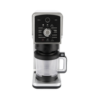Machine à glace électrique domestique, 11 programmes, automatique, 800W, grande capacité, deux bacs familiaux de 24 oz