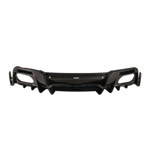 Pour <span class=keywords><strong>Ferrari</strong></span> Roma Kit de carrosserie en fibre de carbone véritable sec Diffuseur de becquet de lèvre de pare-chocs arrière - Product Image 2