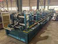 Machine de formage de poutrelles interchangeable contrôlée par PLC C Z Zhongyuan avec réglage automatique et entraînement motorisé