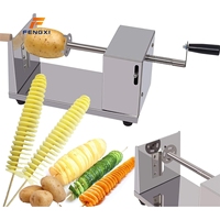 Machine à découper les frites de patates douces FXL, machine à faire des frites, coupe-tourtes de pommes de terre, machine manuelle à spirales de pommes de terre