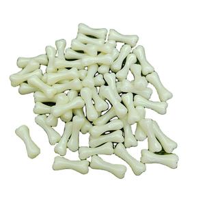 3D น่ารักที่นิยมอาหารสุนัขอะคริลิคกระดูกลูกปัดสีขาวกระดูก Kawaii เทียมตุ๊กตาประดับ - Product Image 3