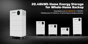 Sistemas de Almacenamiento de Energía para el Hogar, Batería de Litio con Estación de Energía Solar de Onda Sinusoidal Pura EB-25.6V-200AH 20.48kWh - Product Image 5