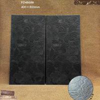 Carreaux muraux neufs de style rétro français 400*800, motif en relief artisanal, pour salle de bain et cuisine, divers designs et couleurs