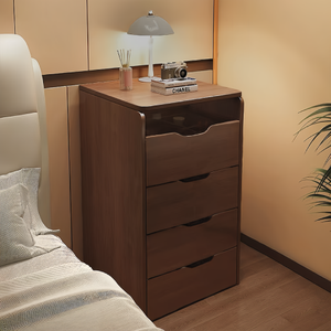 3 in 1 Wood Vanity Desk with Lighted Adjustable Plip Top Mirror Storage Modern Design-Compact Makeup Vanity (60cm) - Product Image 1