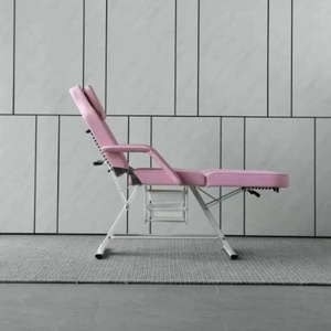 Camilla de Masaje Manual Blanca para Pestañas, Belleza y Spa, Silla Facial para Pestañas, Cama de Masaje de Belleza, Precio de Fábrica - Product Image 5