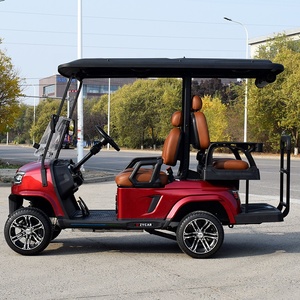 Nouvelle voiturette de golf électrique sur mesure aux États-Unis, moule privé, 4 places, prix d'usine de voiturettes de golf chinoises à vendre - Product Image 4