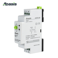 Relais de temporisation réglable AERV-06 AOASIS, relais miniature de temporisation de puissance, AC220V, relais de contrôle industriel à usage général