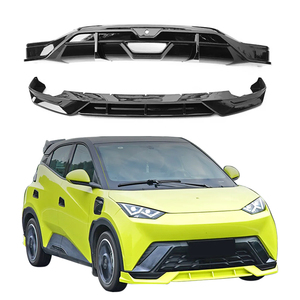 สปอยเลอร์กันชนหน้า-หลัง ABS คุณภาพสูง สำหรับ BYD รุ่นใหม่ ปี 2023-2025 สีดำคาร์บอน แบบติดตั้งด้วยสกรู - Product Image 1