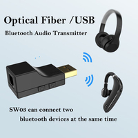 Émetteur audio Bluetooth USB, adaptateur audio numérique optique USB, dongle audio sans fil pour Nintendo Switch PC PS5 PS4 Xbox