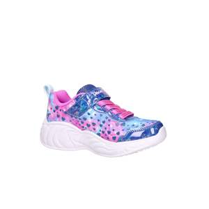 Skechers Sneakers da bambina blu con luci, scarpe da passeggio, taglia 303063L - Product Image 6