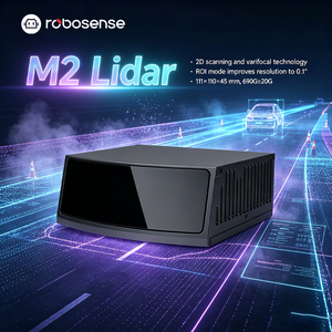 RoboSense M2 โซลิดสเตทไลดาร์ ระยะไกล 250 เมตร 0.1 °   เซ็นเซอร์เลเซอร์ 3 มิติ ระดับยานยนต์ ความละเอียดสูง สำหรับการขับขี่อัตโนมัติระดับ L3 L4 - Product Image 1