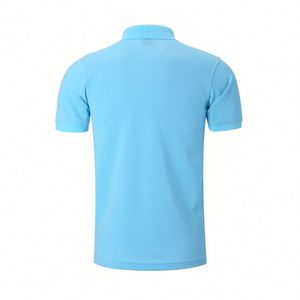 Design Men's Stylish Polo-<b>Shirt</b> 220Gsm 100% Polyester Bangladesh Factory Knitted Safety Tops Branded for Polo T <b>Shirts</b> - Product Image 3