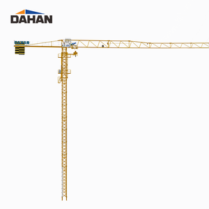 Grue à tour à plateau plat Dahan de marque supérieure, 5 tonnes, 52 m, H5211A2, composants principaux du moteur, certifiée ISO CE, fabriquée en Chine - Product Image 1