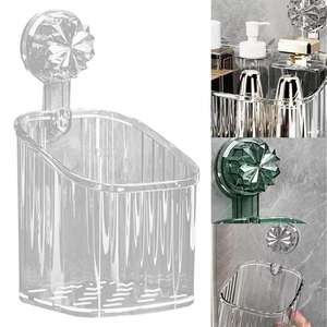 Juego de accesorios de baño de carrito de ducha extraíble pequeño plateado con estante de accesorios para dormitorio, cocina y baño - Product Image 2