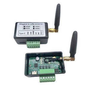 생체 인식 액세스 제어를위한 <span class=keywords><strong>Wiegand</strong></span> <span class=keywords><strong>RFID</strong></span> 리더 무선 LoRA 2 채널 IO 알람 LED/BEEP 데이터 전송 보드 연결 가능 - Product Image 4
