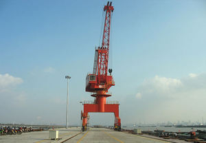 Hochwertige Single Jib Portal Schwenk krane Dock Arm Gear Versand krane zum Verkauf - Product Image 2