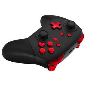 EXtremeRate pour manette Nintendo Switch Pro - Kit de boutons de remplacement (ABXY, D-pad, L/R, déclencheurs ZL/ZR et bouton de tir) - Product Image 6