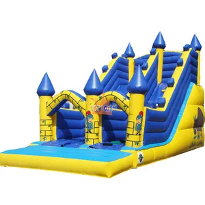 Grosir Slides Quick-Dry bouncing permainan tiup panjat tebing dinding Slide