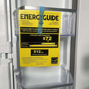 Réfrigérateur double porte Gree Side by Side, refroidissement par ventilateur, argenté, avec poignées de porte, économie d'énergie, 560L - Product Image 6