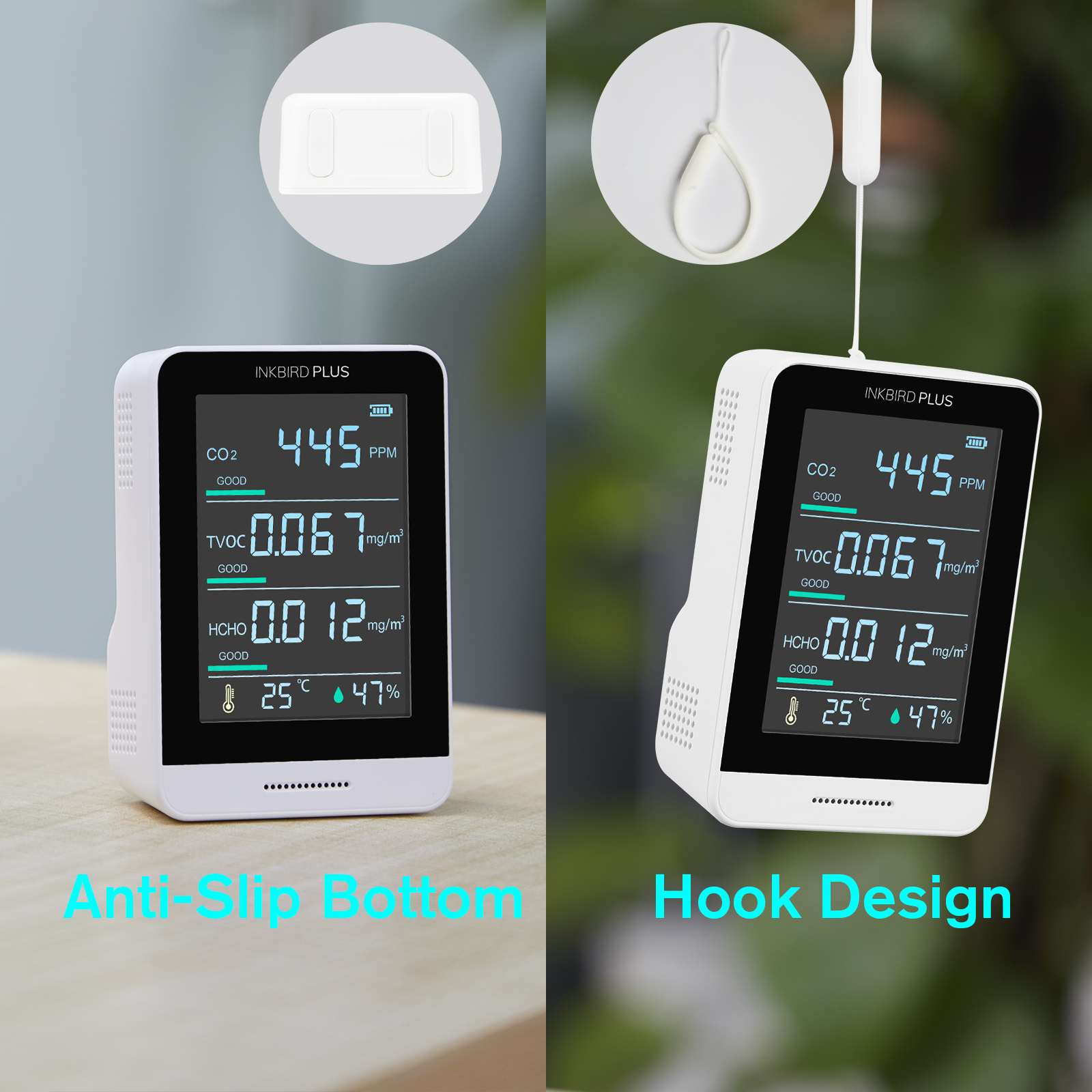 CO2 Meter EnviSense met datalogger - inclusief digitaal dashboard 19100090
