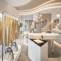 Meuble de présentation pour magasin de chaussures, vitrine sur mesure pour sacs de luxe pour femmes, présentoir de magasin, armoire de décoration et de rénovation pour magasin