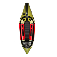 Nouveau modèle 420D TPU Whitewater Packraft Eldon Pro Frontier Packraft gonflable léger et stable pour la navigation en eaux vives