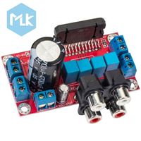 MLK Profesional, Placa PCB Amplificadora de Audio para Auto de Alta Fidelidad, 4 Canales, 4 x 50W, MOSFET Quad Bridge, Alta Potencia, TDA7850