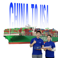 El más barato DDP DDU puerta a puerta carga marítima FCL agente Alibaba agente China agente de envío a Reino Unido Alemania desde China