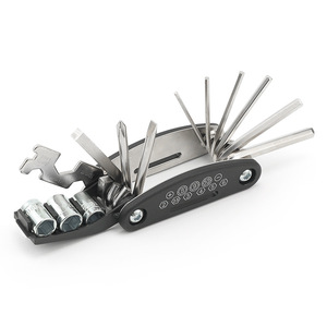 Juego de herramientas multiusos para bicicleta G3 16 en 1, herramientas de reparación plegables portátiles de aleación para mantenimiento de ciclismo - Product Image 4