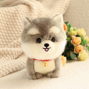 Muñeco de Perro Simulado Personalizado y al por Mayor, Lindos Peluches de Perro <span class=keywords><strong>Husky</strong></span>, <span class=keywords><strong>Akita</strong></span>, Corgi, Regalos de Animales de Peluche para Niños y Amantes de los Perros - Product Image 3